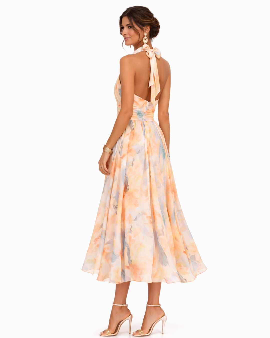 Aurora | Vestido Halter Elegante