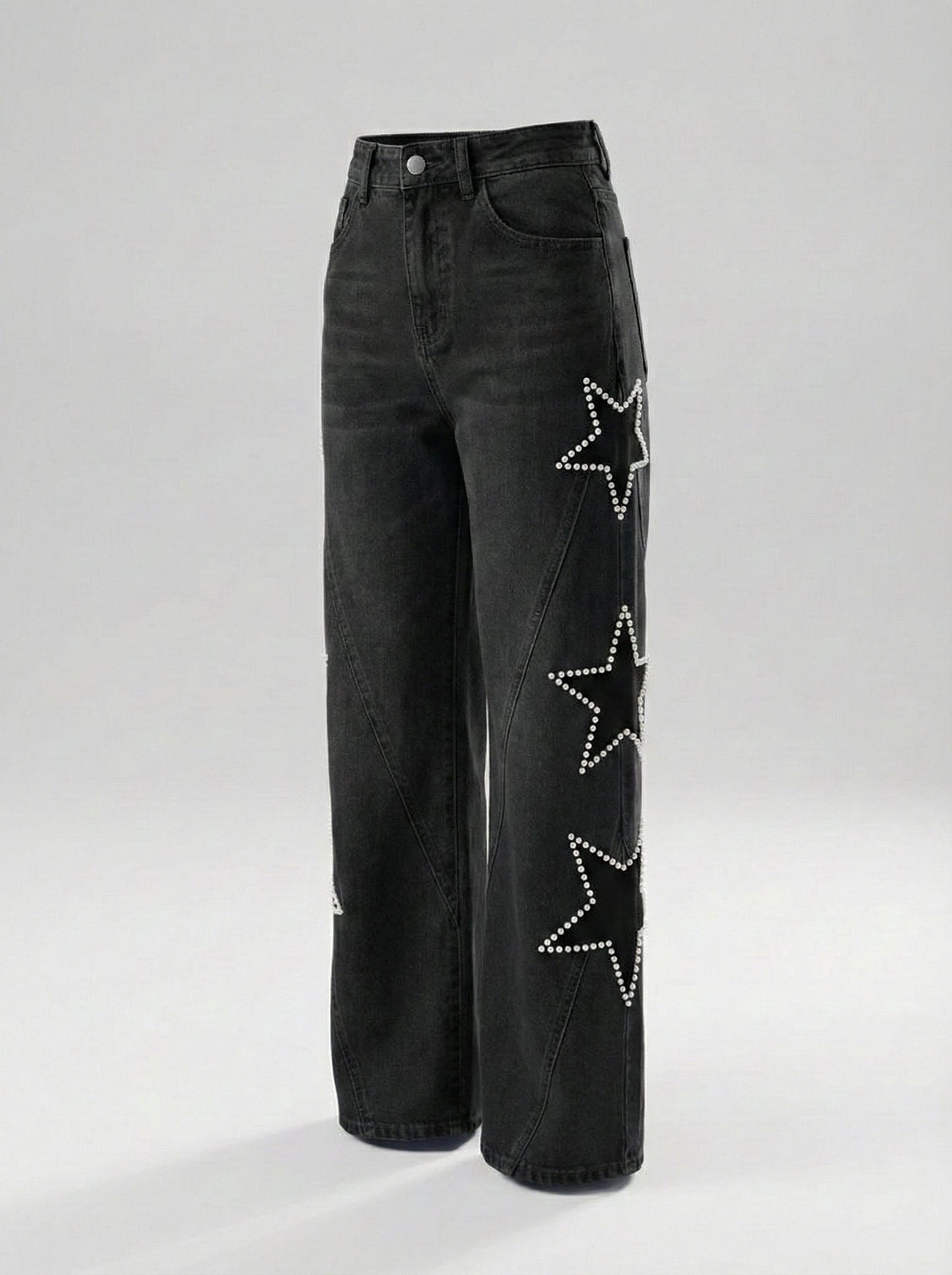 AINARA | Jeans Casual de estrellas