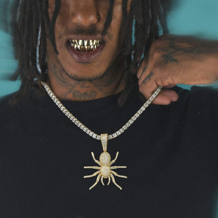Colgante Araña Oro 18K