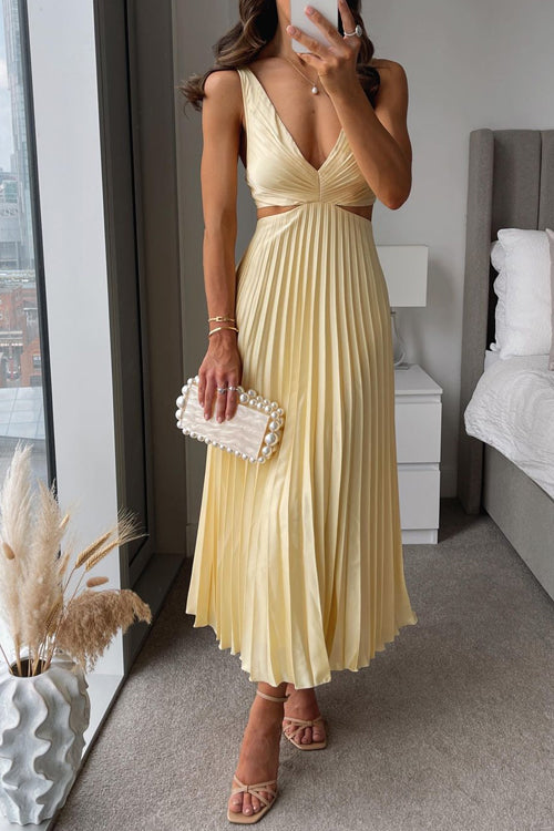 Vestido Elegante Belleza | Vestido Plisado Ideal para Eventos