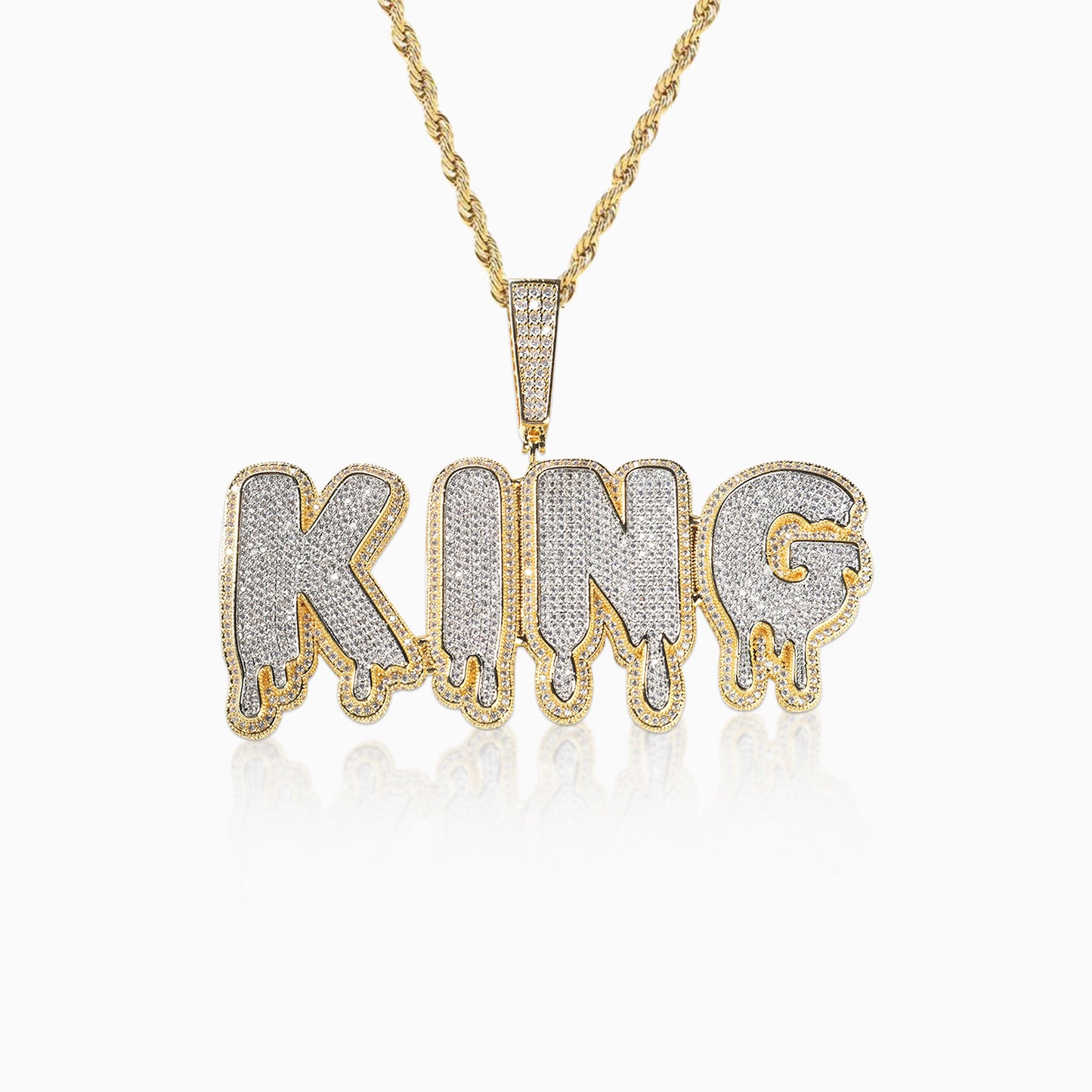 Colgante Personalizado Drippy Oro