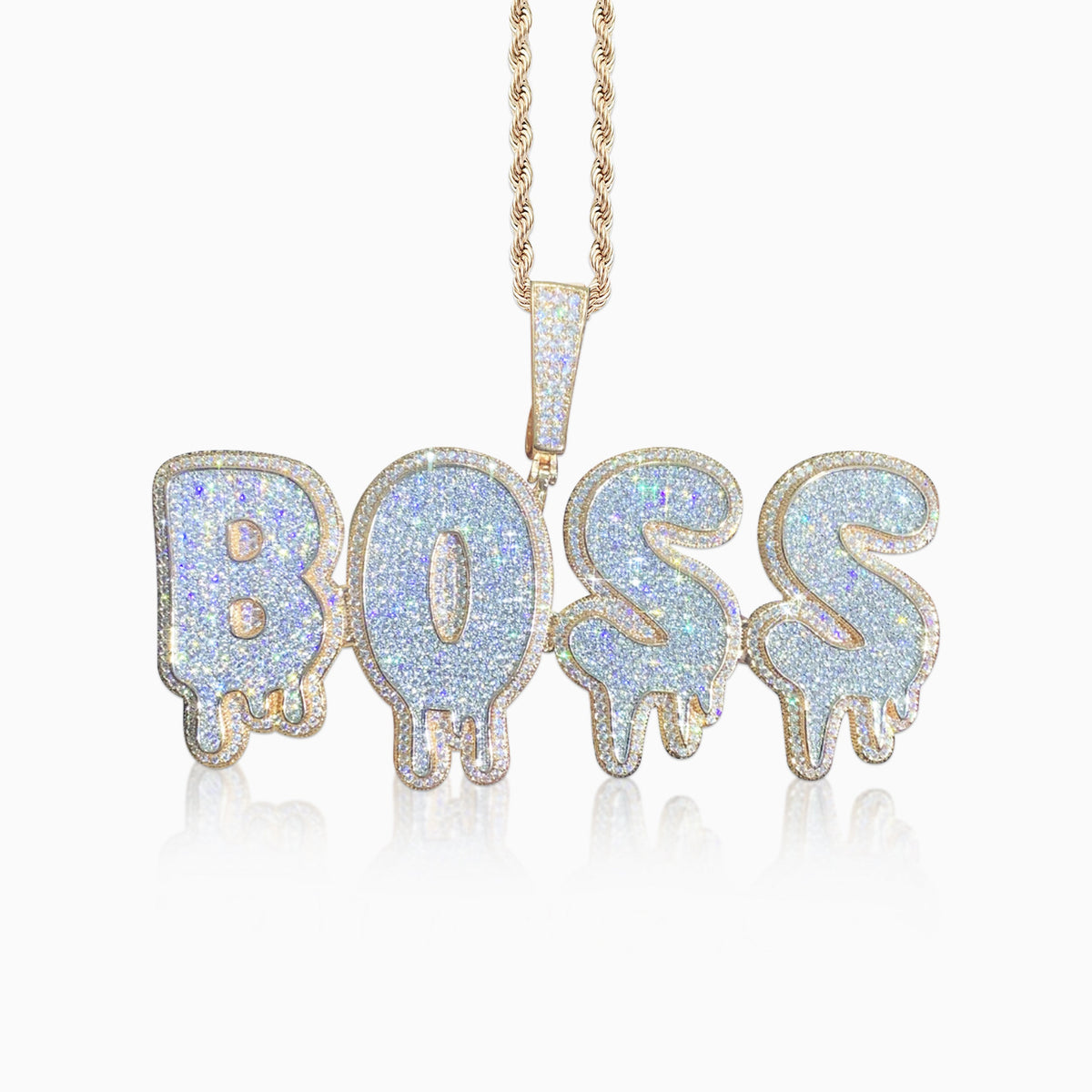 Colgante Personalizado Drippy Oro