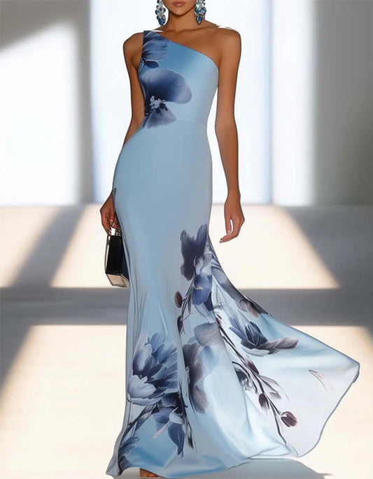 VESTIDO DE GALA | BLUE BLOOM