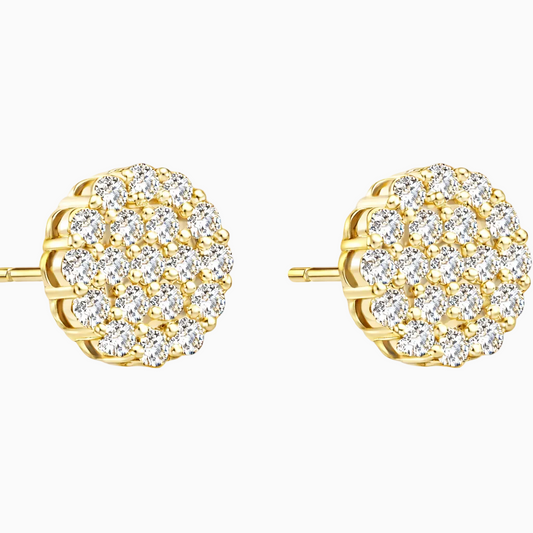 French light luxury earrings oro