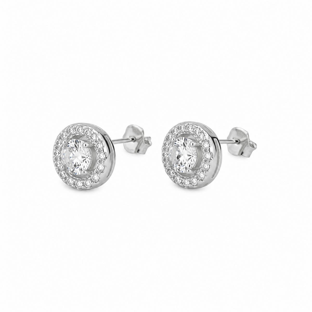 Pendientes Casual Plata