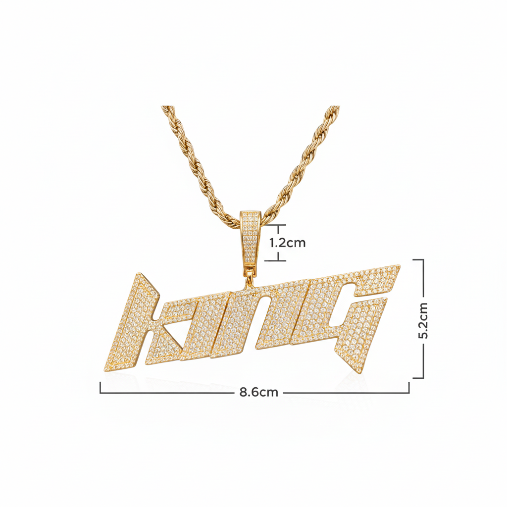Colgante Personalizado Speed Oro