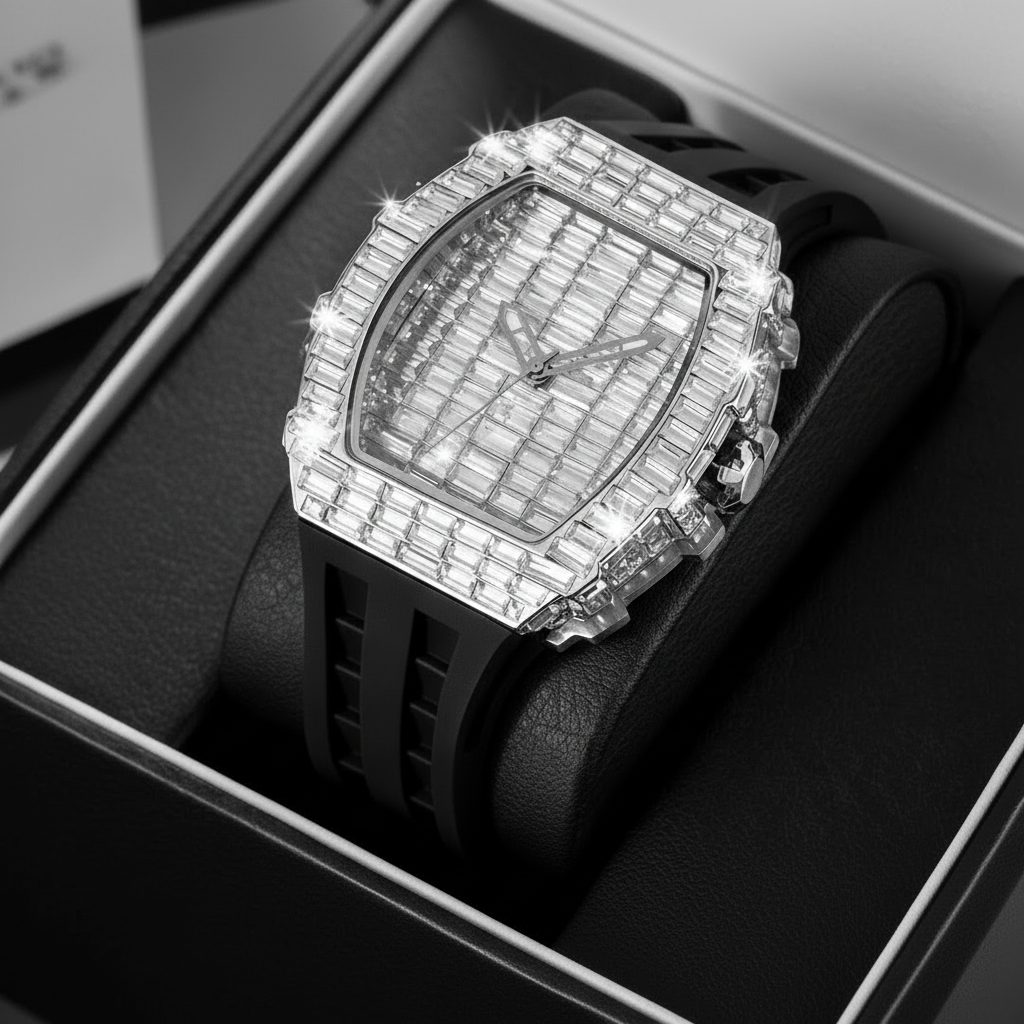 Reloj RM Baguettes Negro