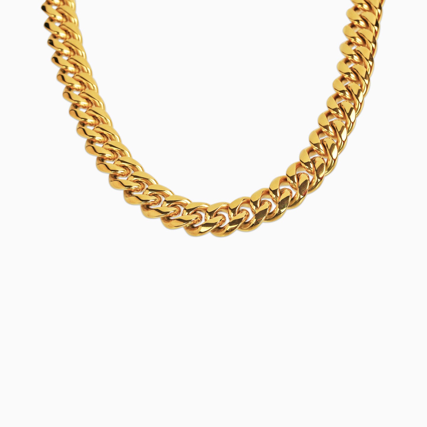 Cadena Cubana Miami Oro 18K