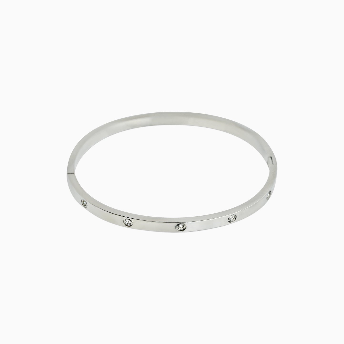 Brazalete Love Oro Blanco Mujer