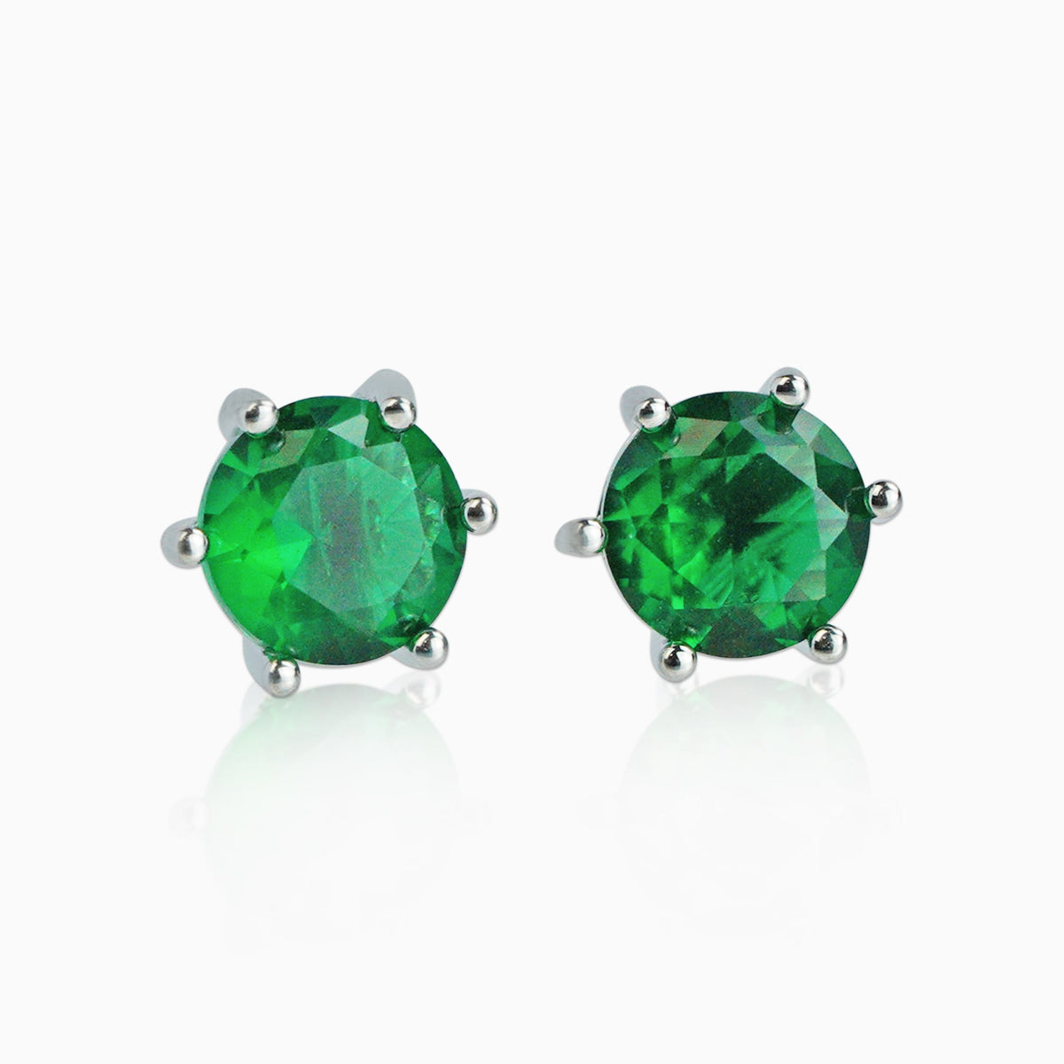 Pendientes Green Plata 925