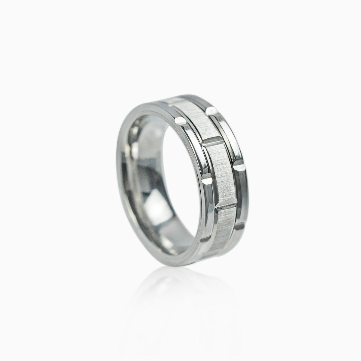 Anillo Boss Oro Blanco