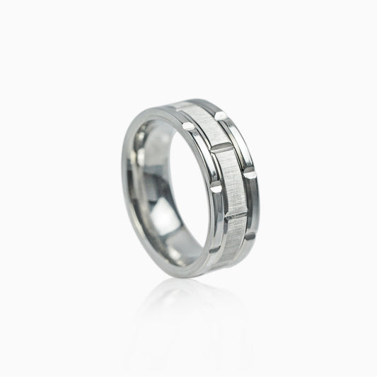 Anillo Boss Oro Blanco