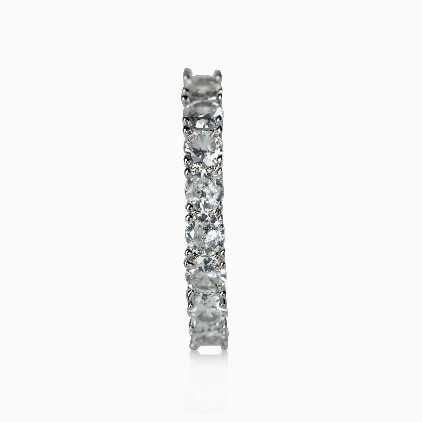 Anillo Tenis Oro Blanco