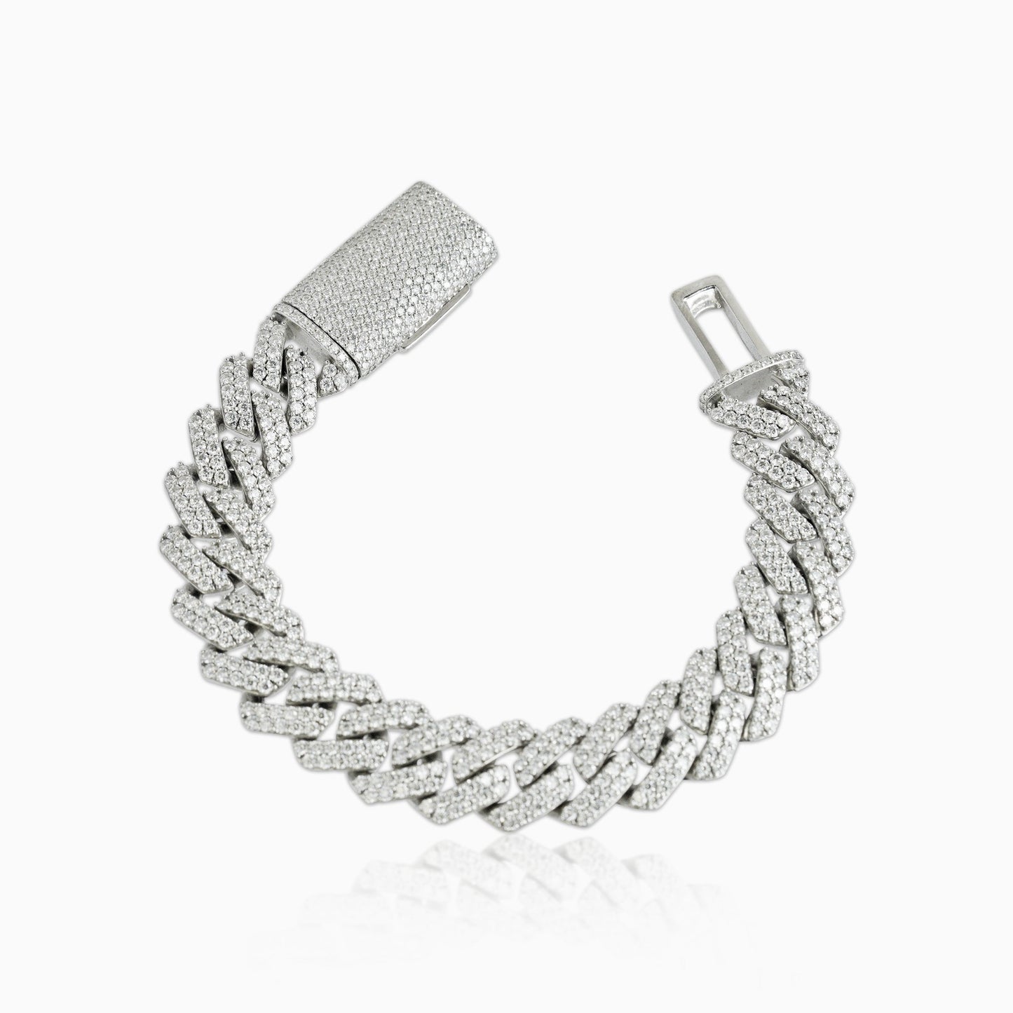 Brazalete Cubana Prong VVS 14mm