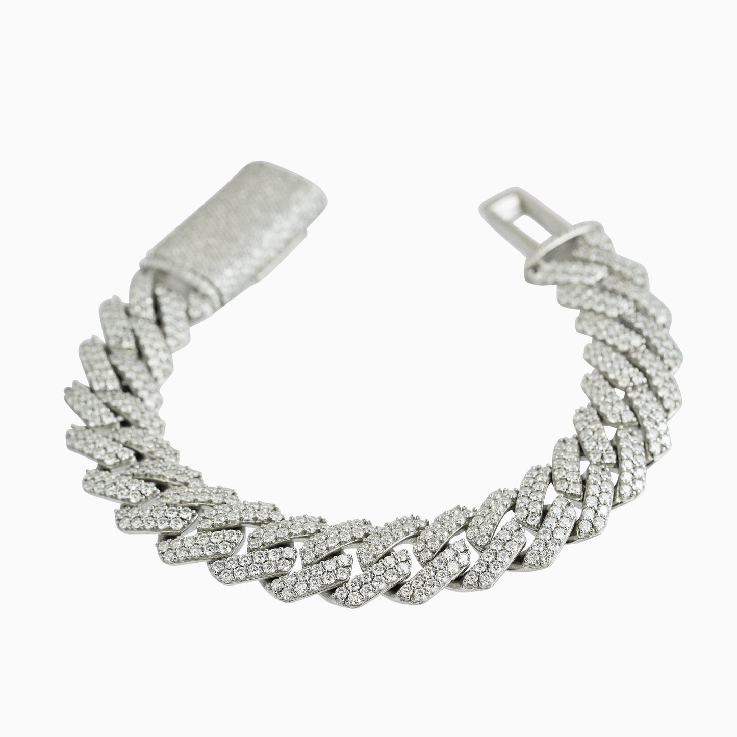 Brazalete Cubana Prong VVS 14mm