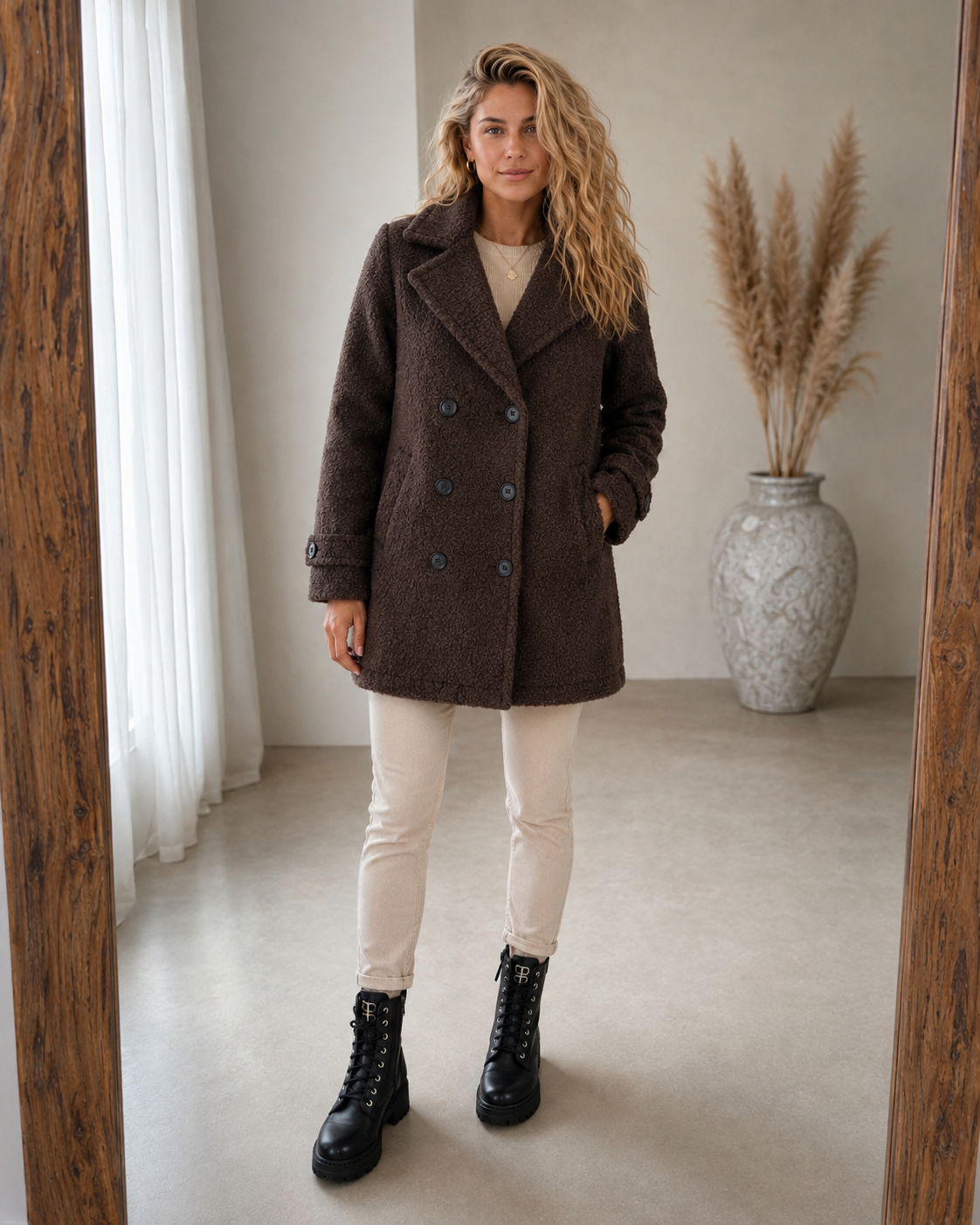 Chaqueta acolchada Daisy