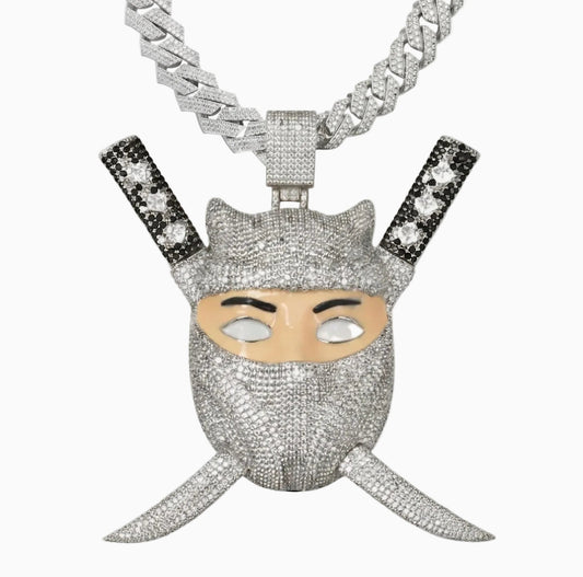 Colgante Ninja Edición Limitada Oro Blanco