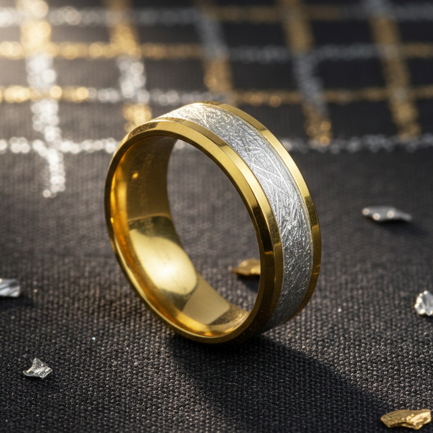 Anillo Ice Band Oro 18K