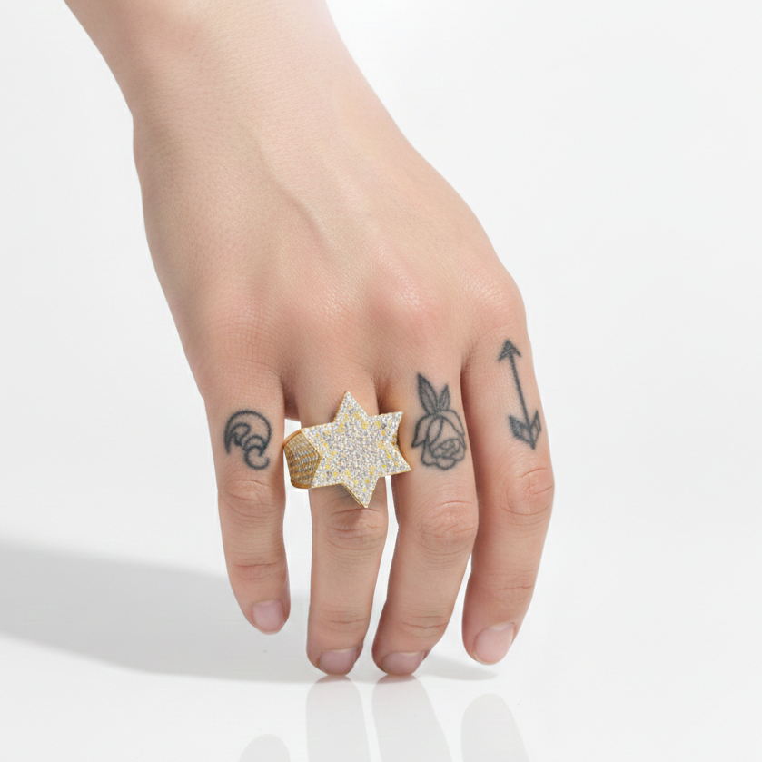 Anillo Iceystar Oro 18K