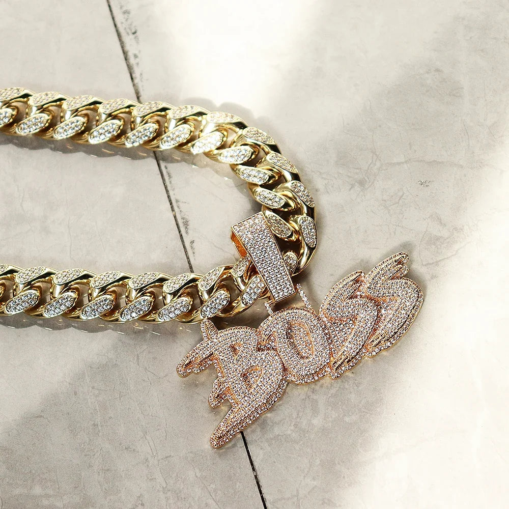Colgante Personalizado Savage Oro