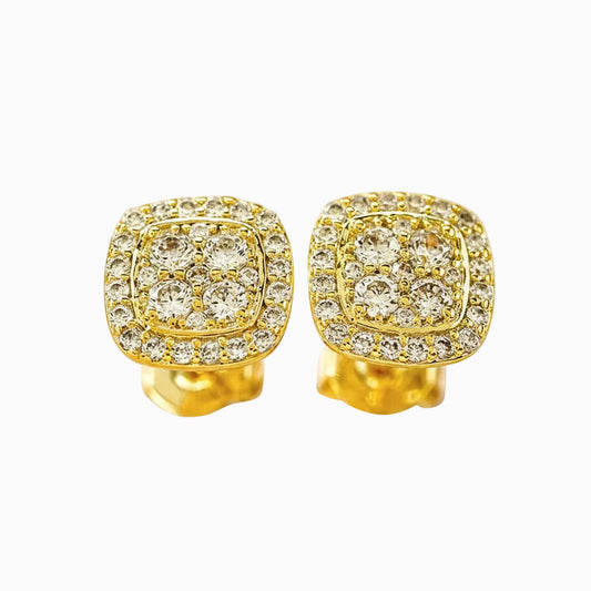 Pendientes Luxury Oro 18K