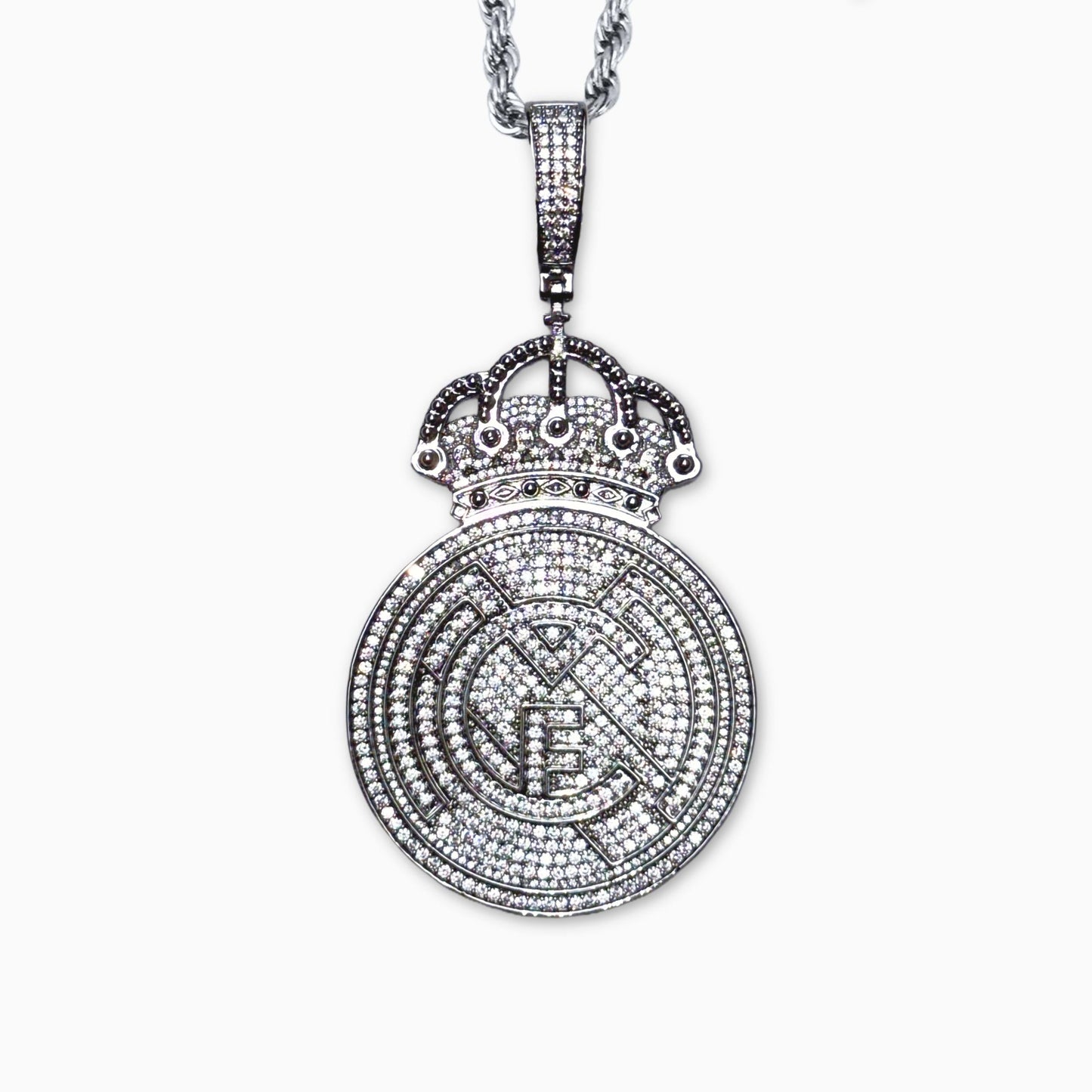 Colgante Real Madrid Oro Blanco