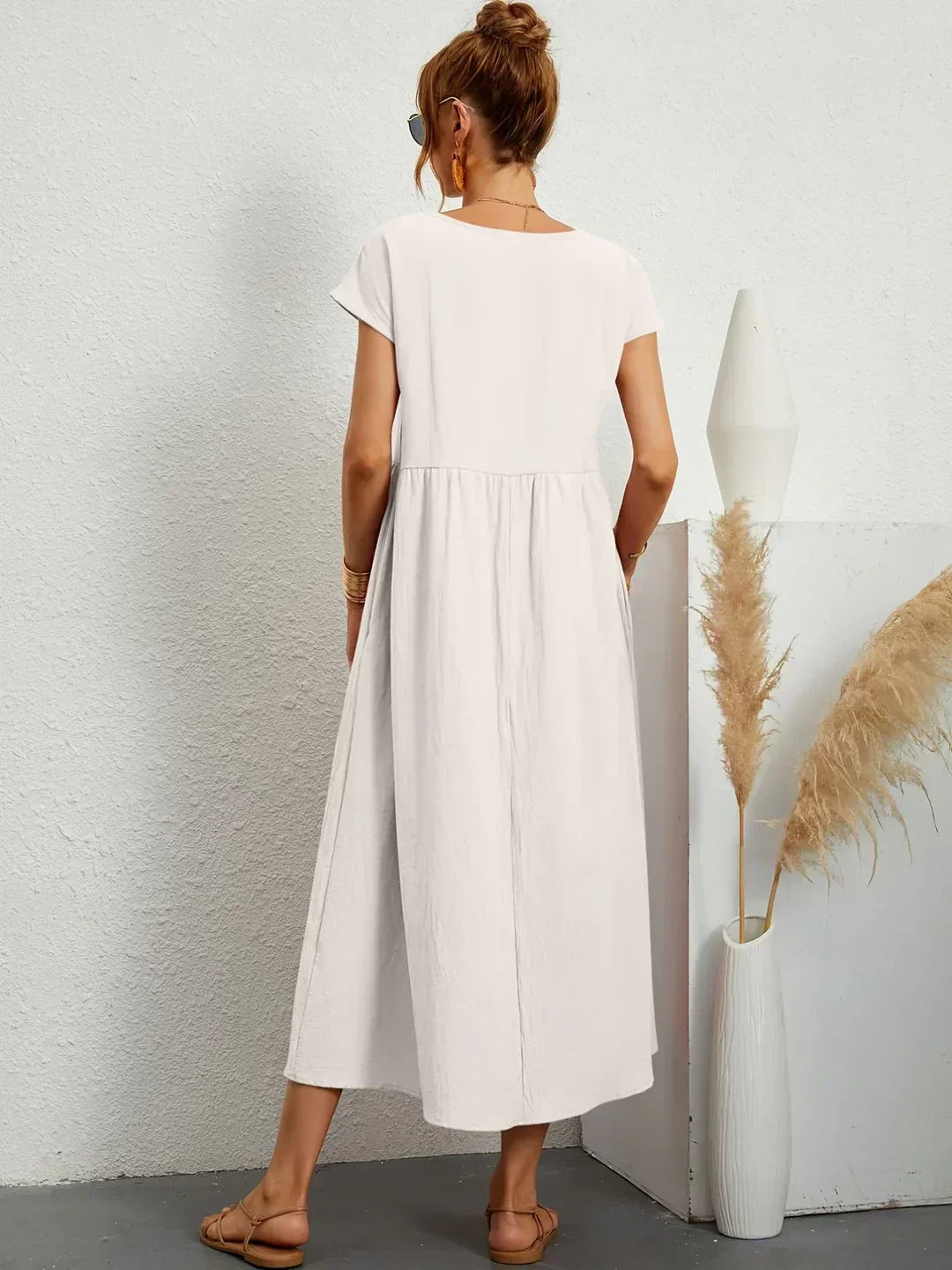 Camila | Vestido midi fluido de elegancia atemporal