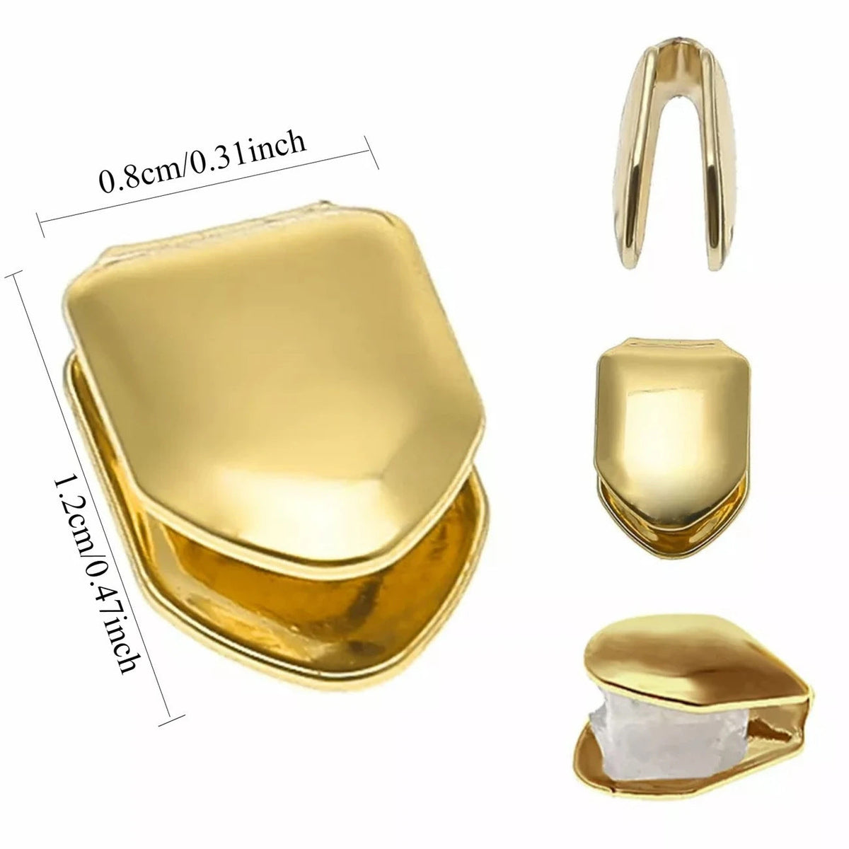 Grillz Diente Oro 18K