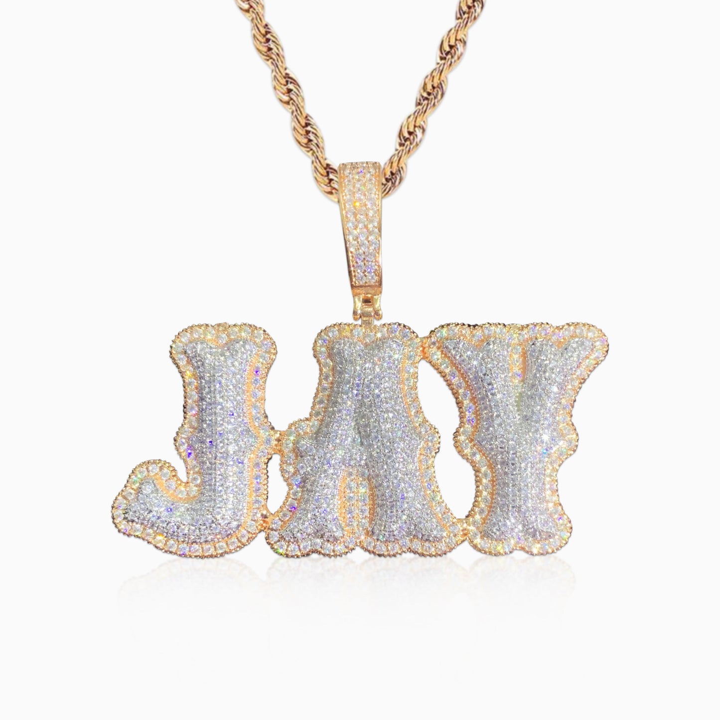 Colgante Personalizado West Oro