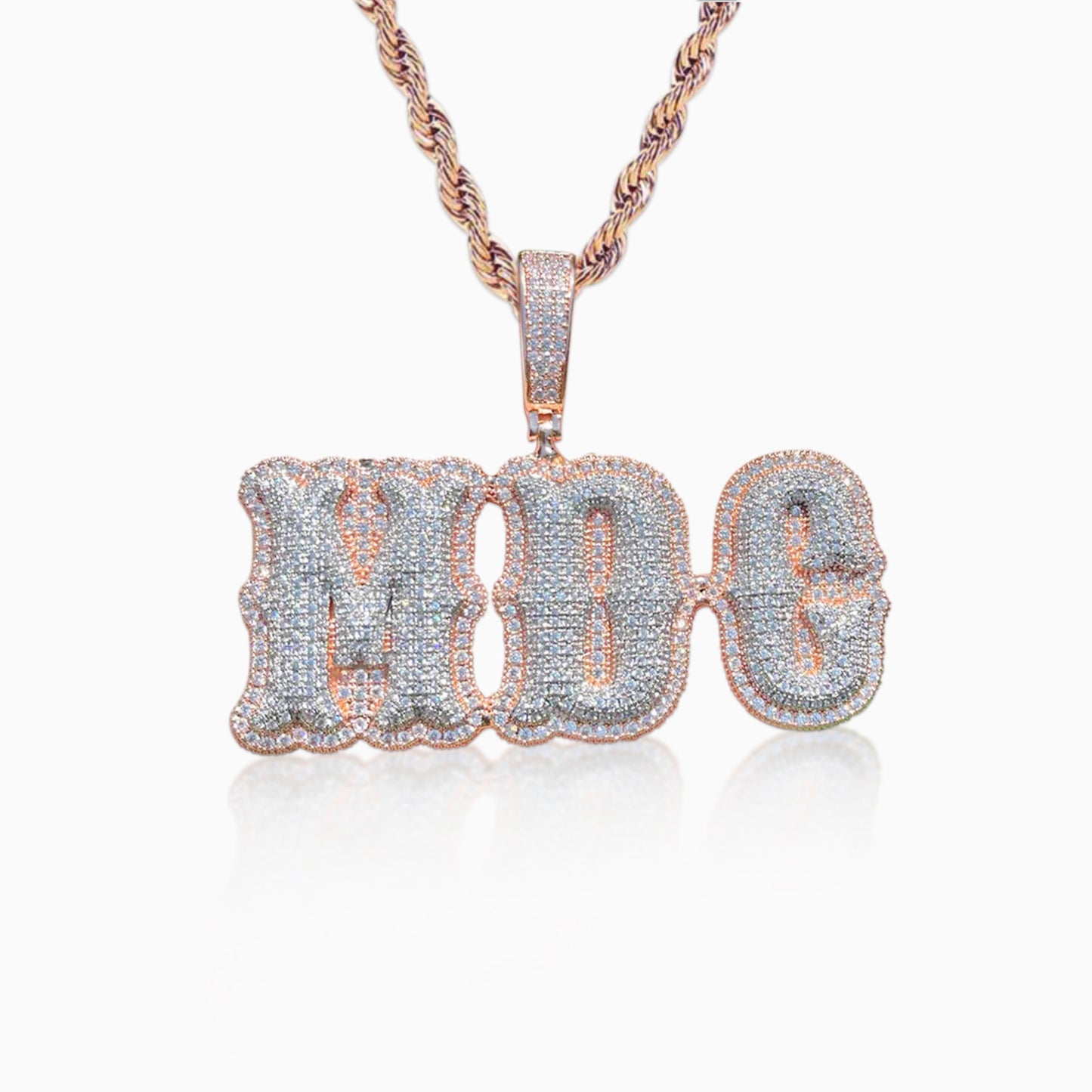 Colgante Personalizado West Oro
