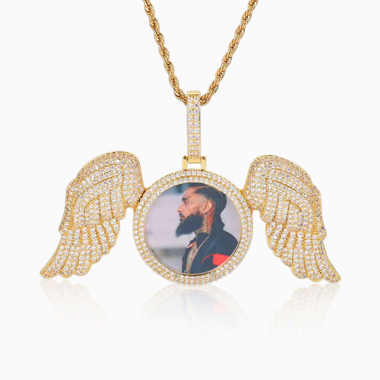Colgante Personalizado Alas Grande