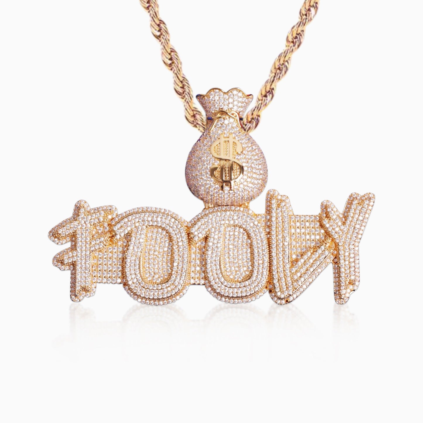Colgante Personalizado Savage Money Oro
