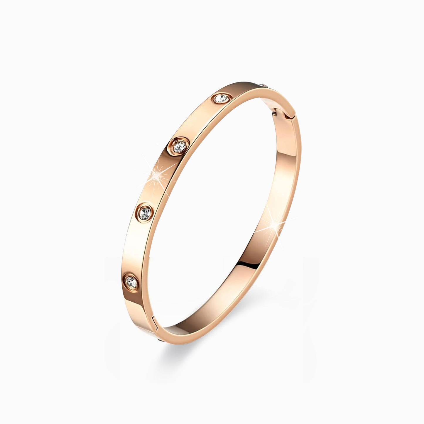 Brazalete Love Oro Rosa Mujer