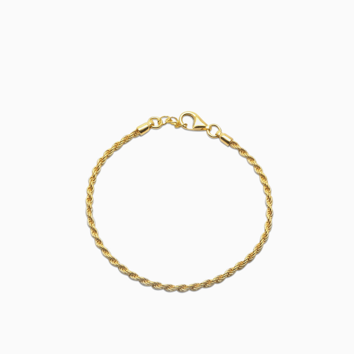Brazalete Rope 2 Mm Oro 18K