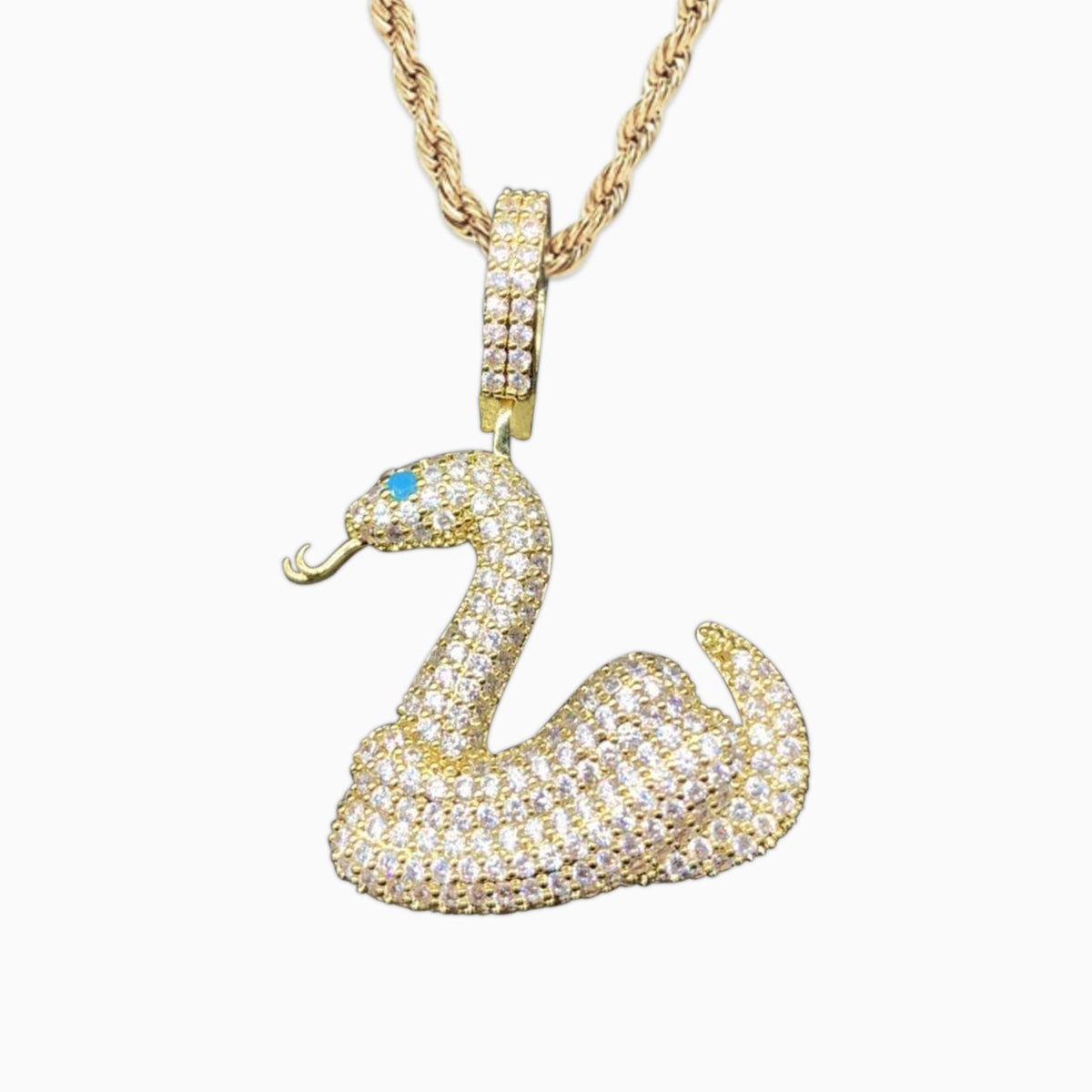 Colgante Serpiente Oro 18K