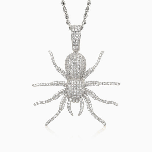 Colgante Araña Oro Blanco