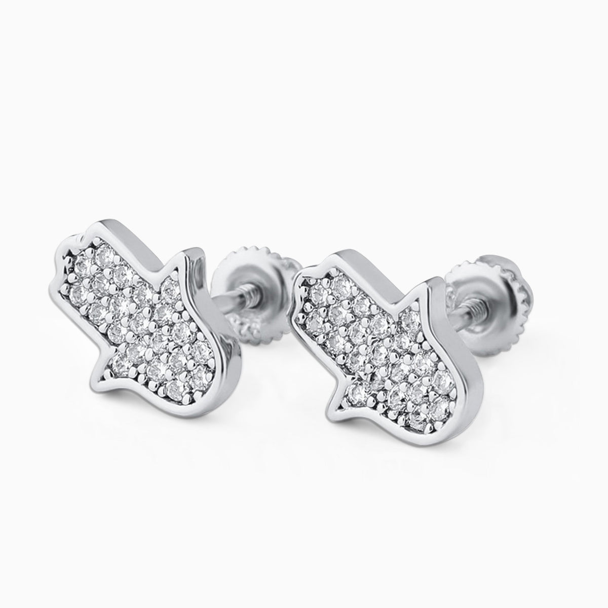 Pendientes Ice Fatema Plata 925