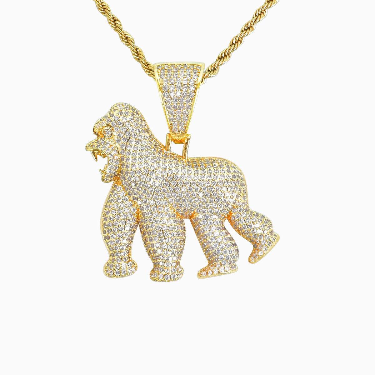 Colgante Gorila Oro 18K