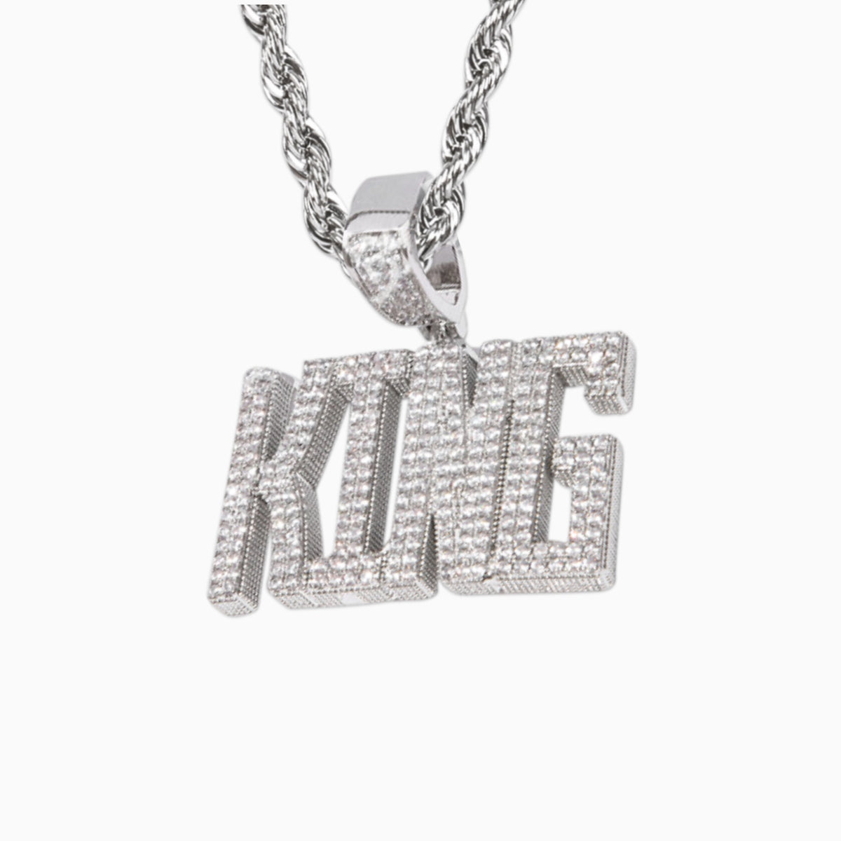 Colgante Personalizado Cuadrado Oro