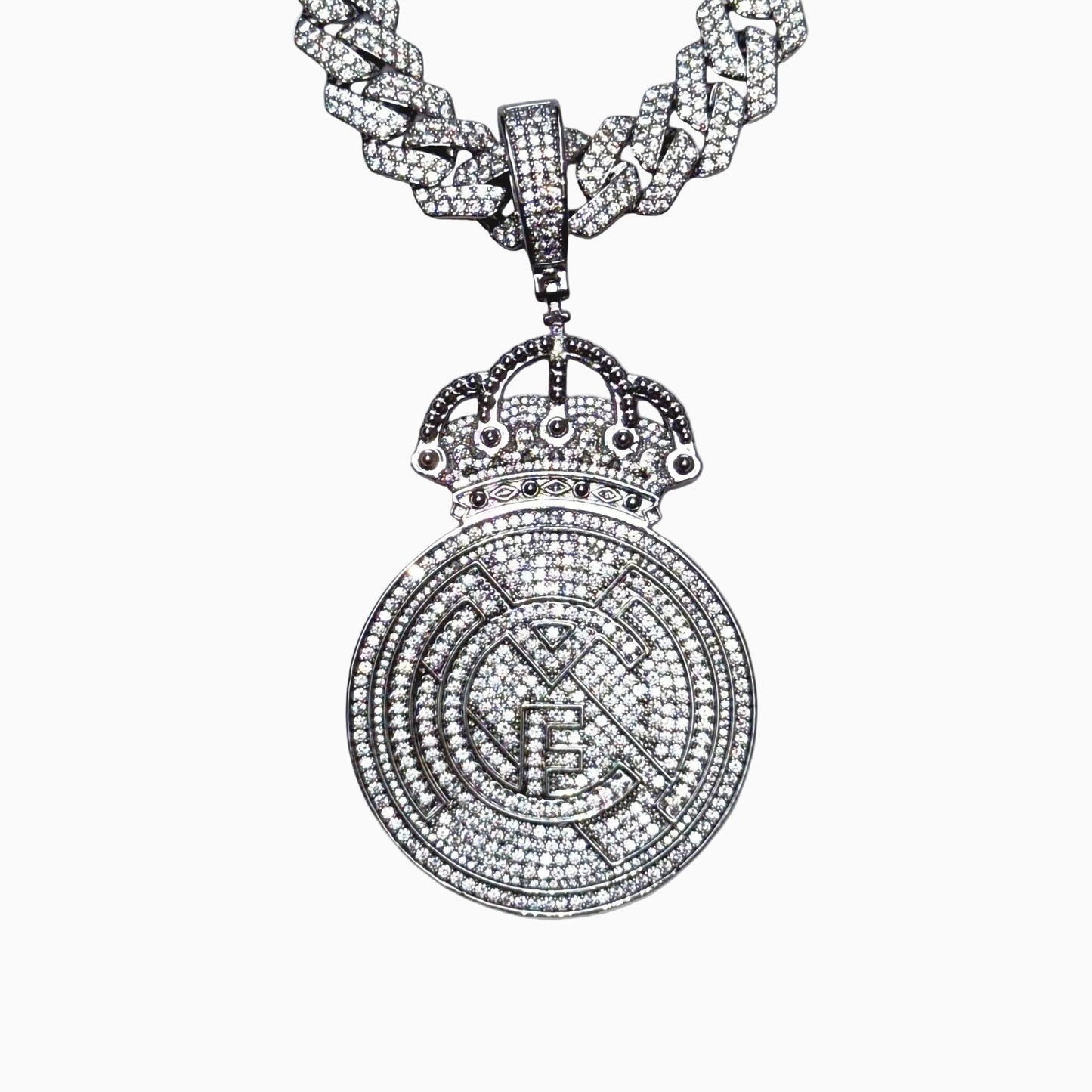 Colgante Real Madrid Oro Blanco