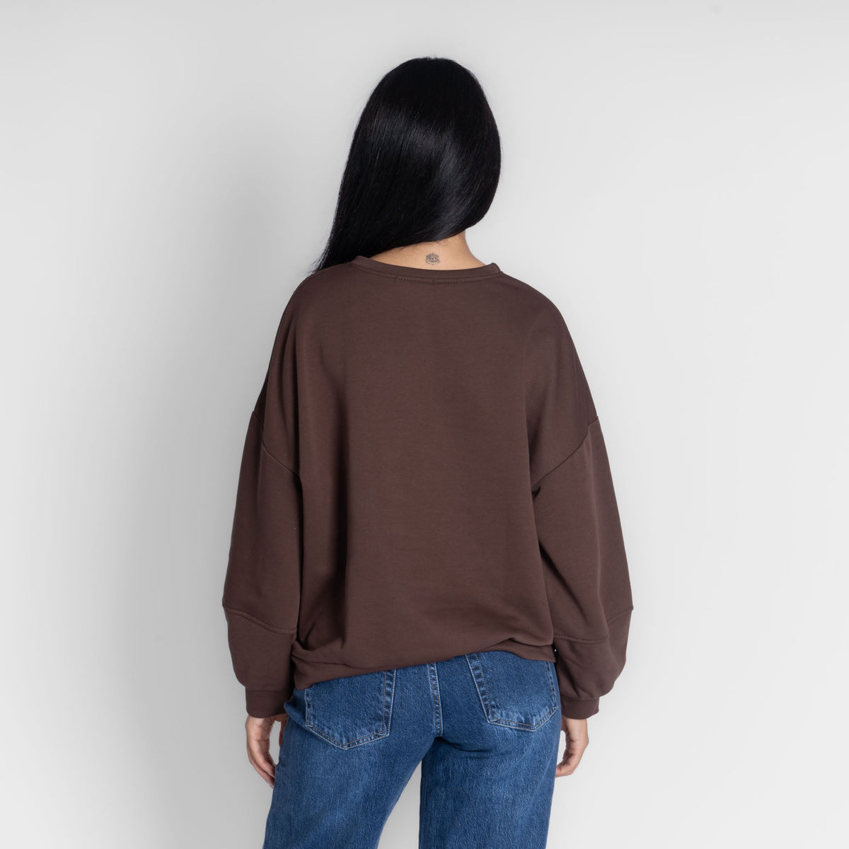 Jersey de corte amplio y tacto suave