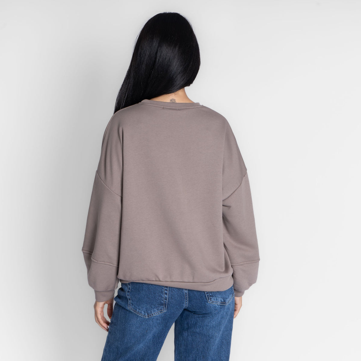 Jersey de corte amplio y tacto suave