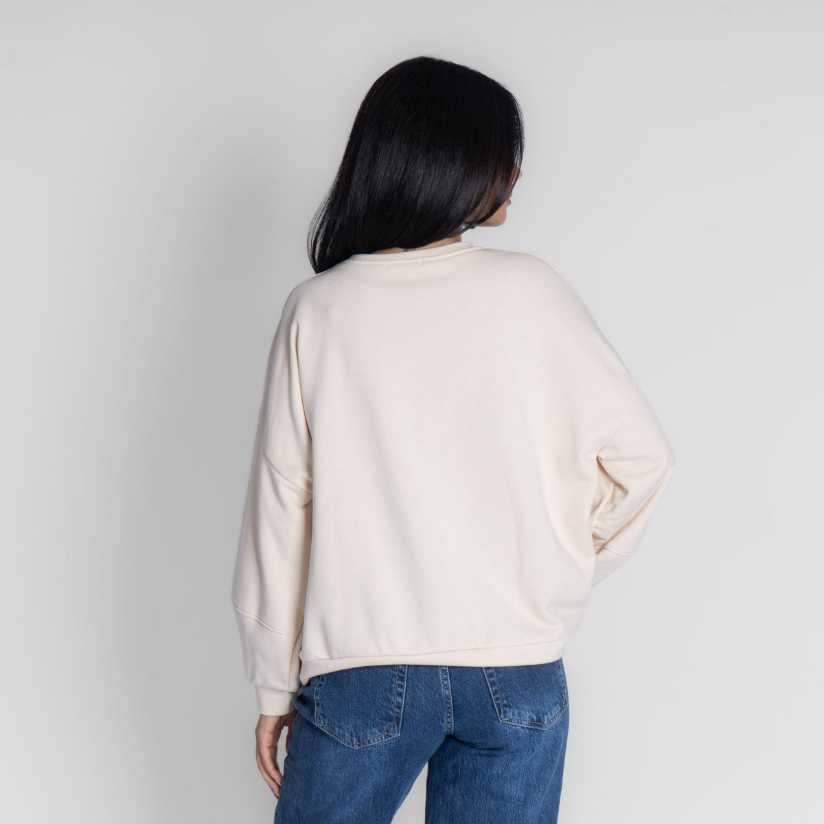 Jersey de corte amplio y tacto suave