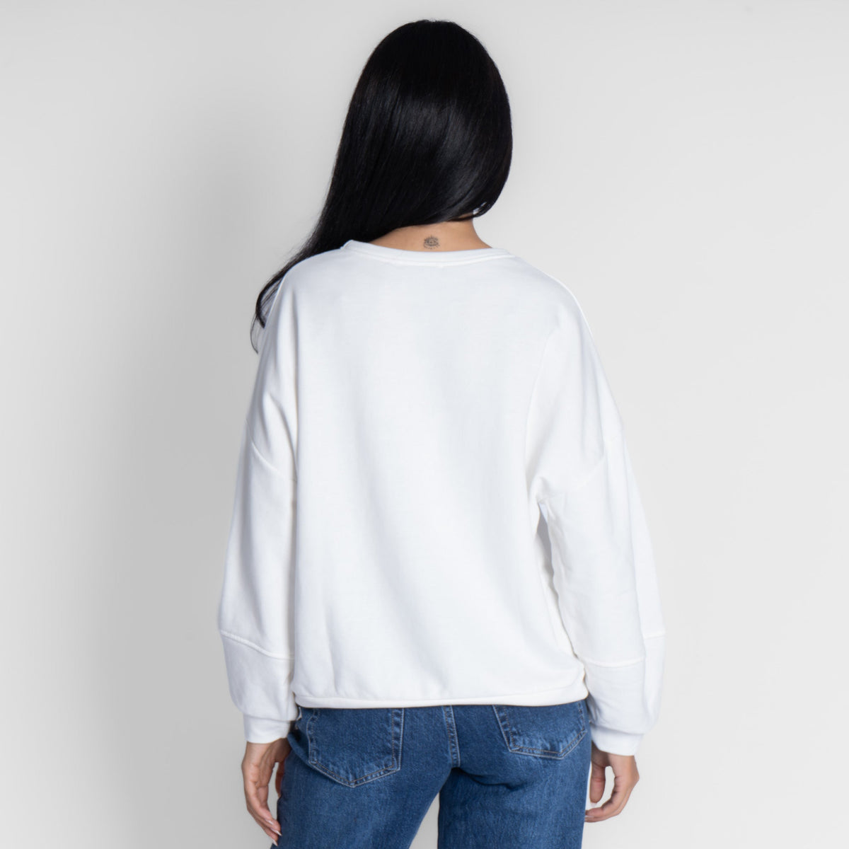 Jersey de corte amplio y tacto suave