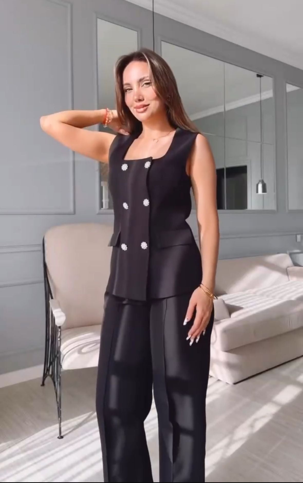 Queen | Conjunto de chaleco y pantalón · foto 1