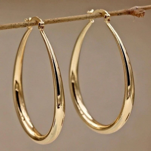 Pendientes vintage exclusivos dorados