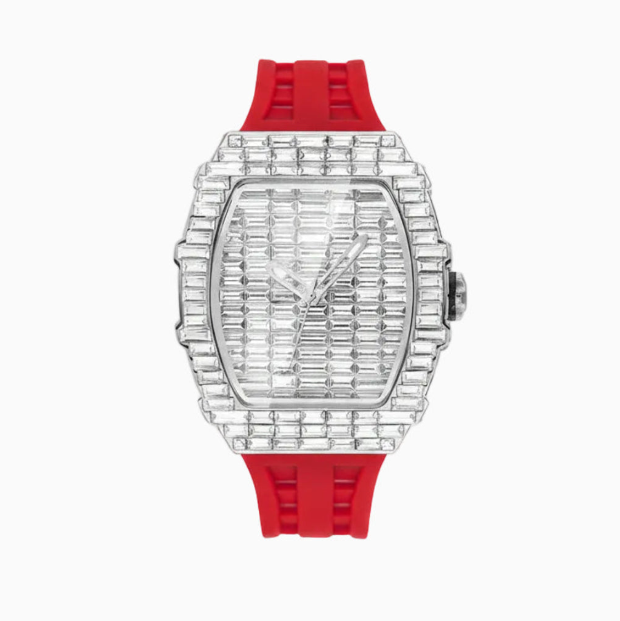 Reloj RM Baguette Rojo