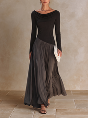 Negro y gris