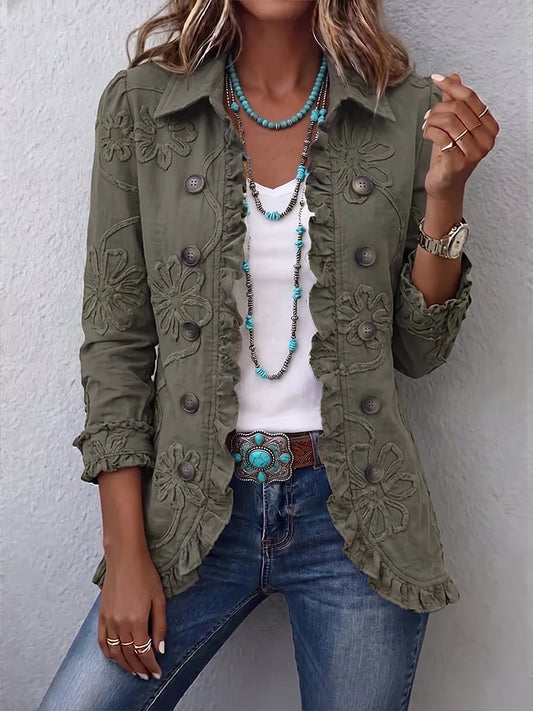 Sienna | Chaqueta con volantes y botones · foto 1