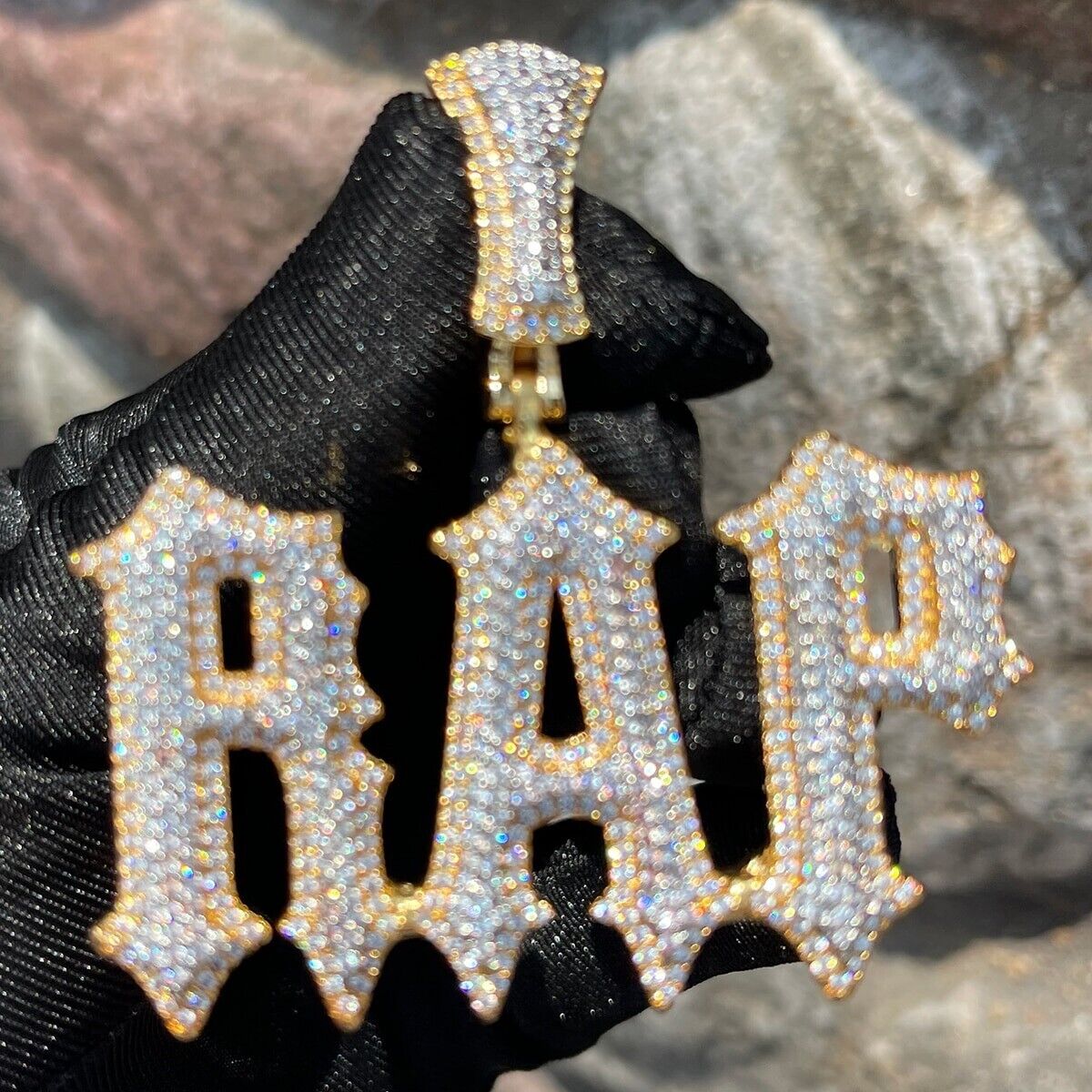 Colgante Personalizado Trapstar Oro